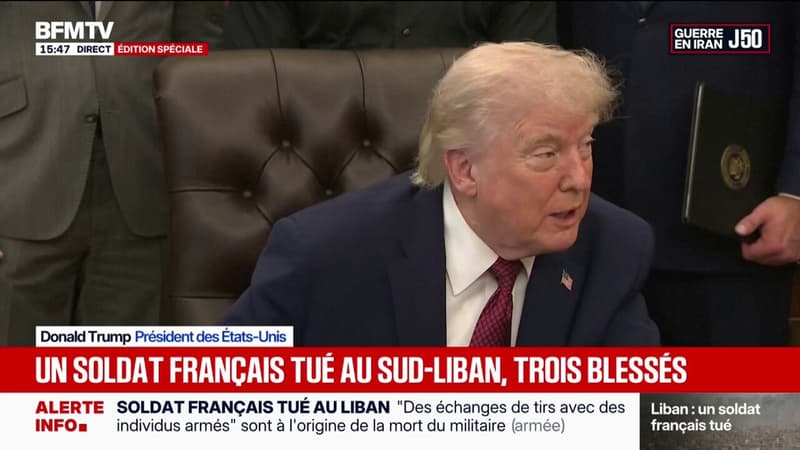 Donald Trump dit que l'Iran "ne peut pas faire de chantage" aux États-Unis