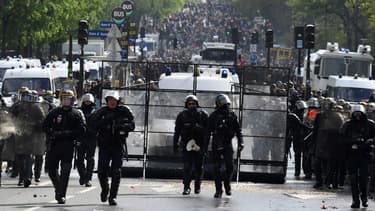 Lors du 1er-Mai, ils étaient 1.500 policiers et gendarmes à être déployés.