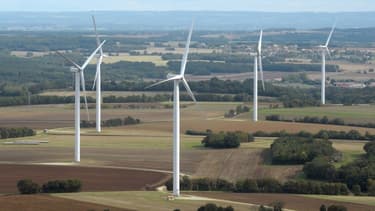 Un parc éolien. (Photo d'illustration)