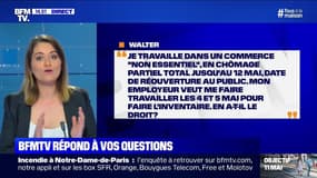 Je suis au chômage partiel jusqu'au 12 mai, mon employeur souhaite que je revienne à partir du 4, en a-t-il le droit ?   BFMTV répond à vos questions