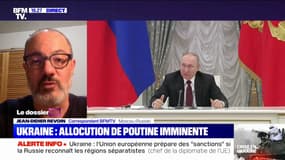 Russie: tous les membres du conseil de sécurité russe "se sont prononcés en faveur d'une reconnaissance des séparatistes prorusses d'Ukraine"