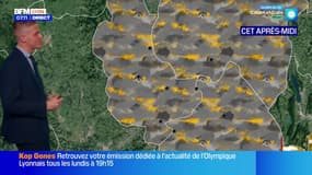 Météo Rhône: une journée grise avec quelques pluies localement