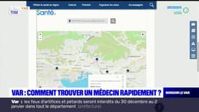 Var: une carte interactive pour trouver un médecin généraliste