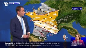 Le froid s'accentue et la pluie fait son apparition ce mercredi