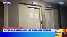 Nice : les riverains excédés par les pannes d'ascenseurs dans le quartier Bon Voyage