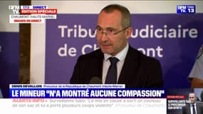 Surveillante tuée: le mis en cause voulait "faire le plus de dégâts", déclare le procureur de Chaumont
