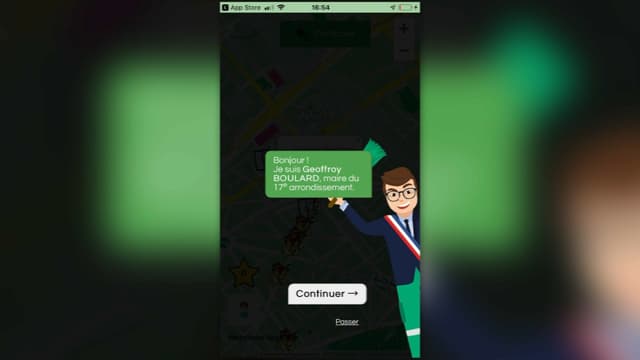 Le maire du 17e arrondissement a lancé l'application "Détritous".