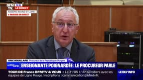 Professeure agressée au couteau: "C'est un acte prémédité", indique le procureur de la République d'Angers