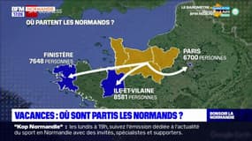 Vacances: où sont partis les Normands?