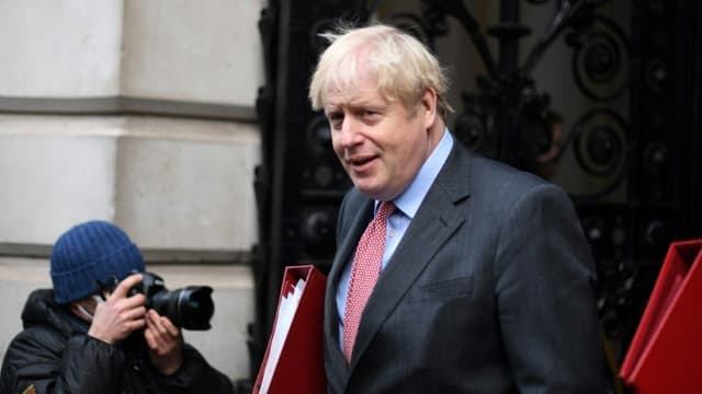Le Premier ministre britannique Boris Johnson, le 8 décembre 2020 à Londres (photo d'illustration)