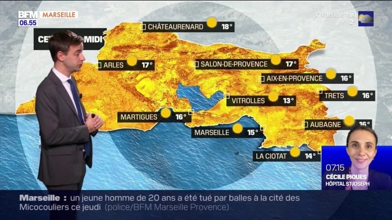 Météo Bouches-du-Rhône: un matin frais suivi d'un après-midi ensoleillé, jusqu'à 18°C à Châteaurenard