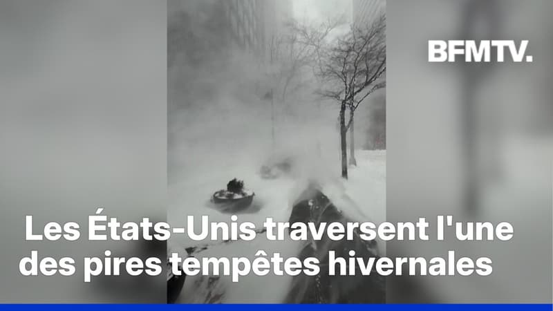 11 morts, Etat d'urgence: les États-Unis traversent l'une des pires tempêtes hivernales depuis près de 40 ans
