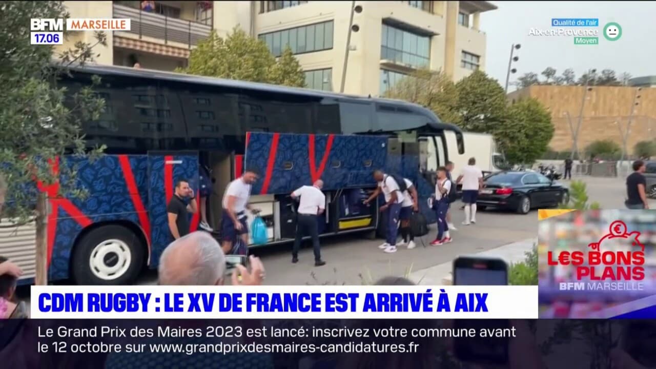 Coupe Du Monde De Rugby Le Xv De France Prend Ses Quartiers Aix En