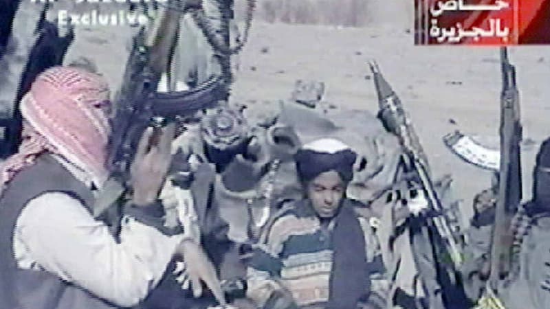 Hamza Ben Laden en 2001 AL-JAZEERA / AFP