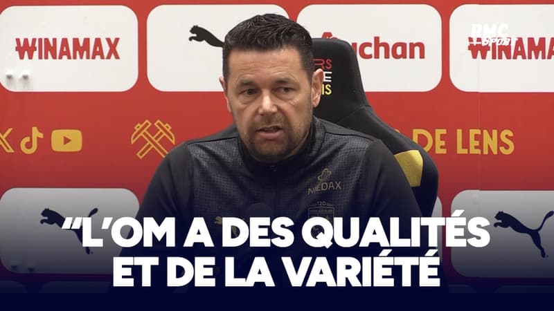 "Une équipe avec du talent", Pierre Sage loue les qualités de l'OM
