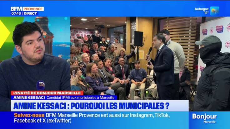 "Nous n'avons plus le temps d'attendre" : Amine Kessaci sur BFM Marseille