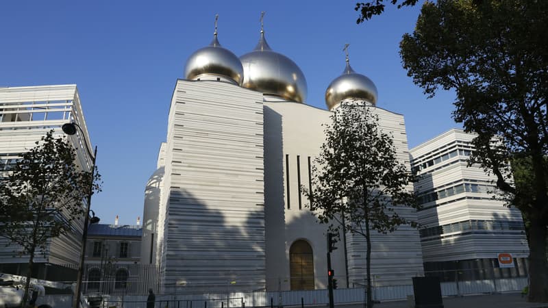 La cathédrale orthodoxe de la Sainte-Trinité à Paris a été inaugurée en septembre 2016.