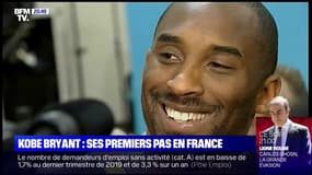 Kobe Bryant: ses premiers pas en France