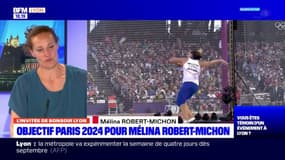 Objectif Paris 2024 pour Mélina Robert-Michon