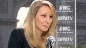 Marion Maréchal-Le Pen mardi matin sur BFMTV et RMC.