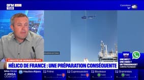 Le travail des Hélicoptères de France pendant les JO 2024