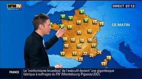 La météo pour ce dimanche 7 juin 2015