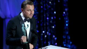 Leonardo DiCaprio récompensé aux SAG Awards le samedi 30 janvier 2016