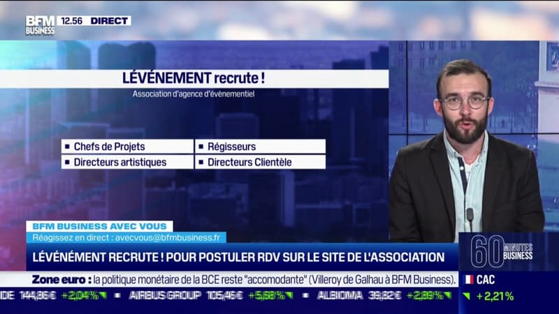 Ça recrute ! LÉVÉNEMENT: association d'agence d'événementiel