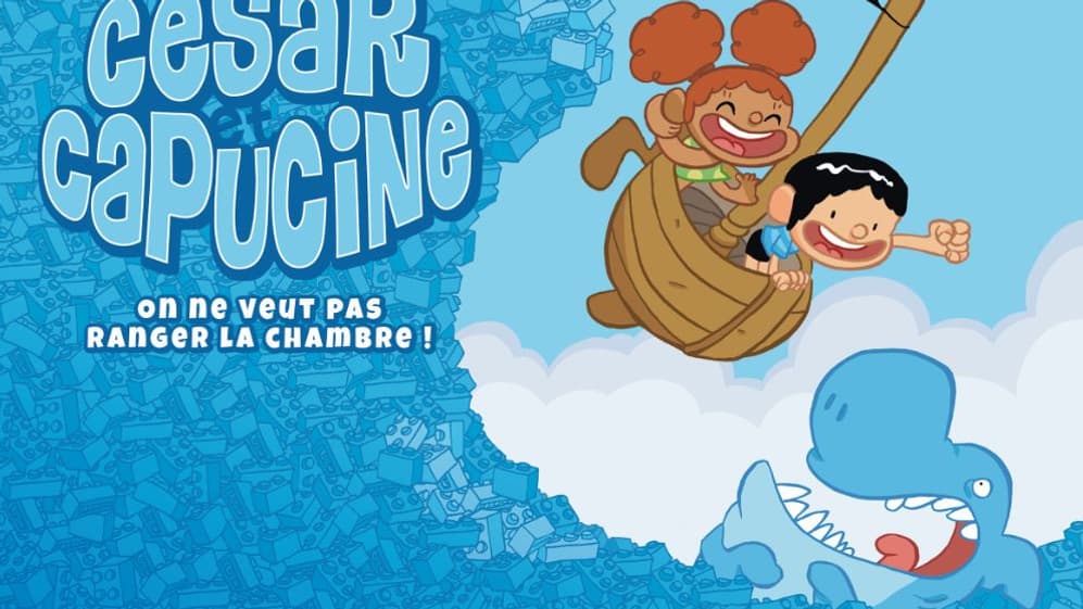 "César et Capucine: on ne veut pas ranger la chambre!"&nbsp;de Tebo
