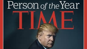 Couverture du magazine Time qui avait désigné Donald Trump personnalité de l'année 2016