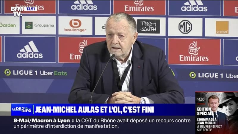 Football: Jean-Michel Aulas quitte la présidence de l'Olympique lyonnais