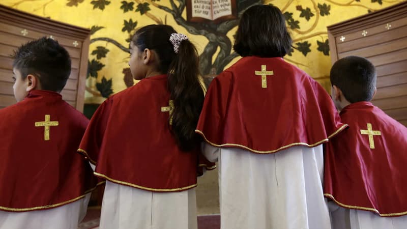 Des enfants chrétiens irakiens. (Photo d'illustration)