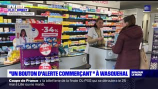 Wasquehal: des boutons d'alerte déployés chez les commerçants