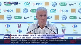 Deschamps : "L’Australie ? Une équipe agressive avec un potentiel offensif intéressant"