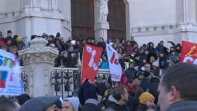 La police a dénombré 26.000 manifestants dans les rues de Marseille ce jeudi.