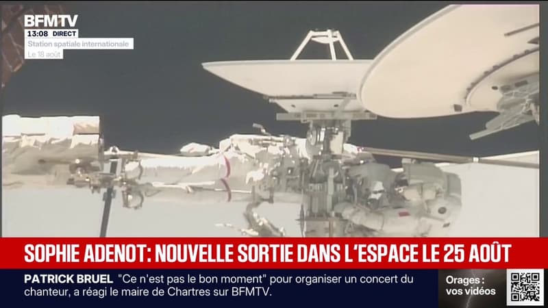 L'astronaute française Sophie Adenot sortira de nouveau dans l'espace mardi pour achever sa mission