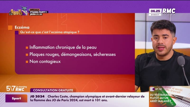 Consultation gratuite - L'eczéma, une maladie qui gratte le moral