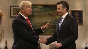 Alec Baldwin dans la peau de Donald Trump pour le "Saturday Night Live"