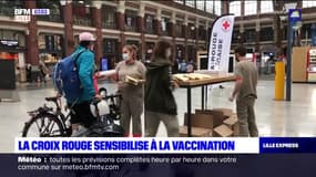 Nord: la Croix-Rouge sensibilise à la vaccination 