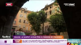 Grasse : le suspect avoue être à l'origine de l'incendie 