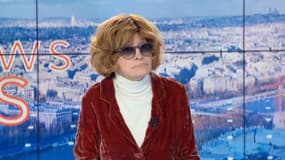 Nadine Trintignant sur BFMTV, le 13 novembre 2019.