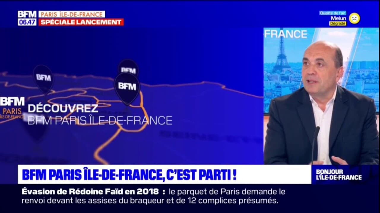 BFM Paris ÎledeFrance, "un prolongement" de BFM Paris