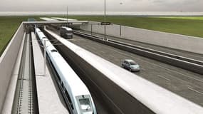 Le tunnel, qui devrait être opérationnel mi-2029, va permettre de relier l'Allemagne au Danemark en 10 minutes en voiture et en 7 minutes par train.