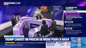 Trump choisit un proche de Musk pour la Nasa - 10/12