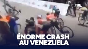 Cyclisme : Le violent crash du tour de Venezuela
