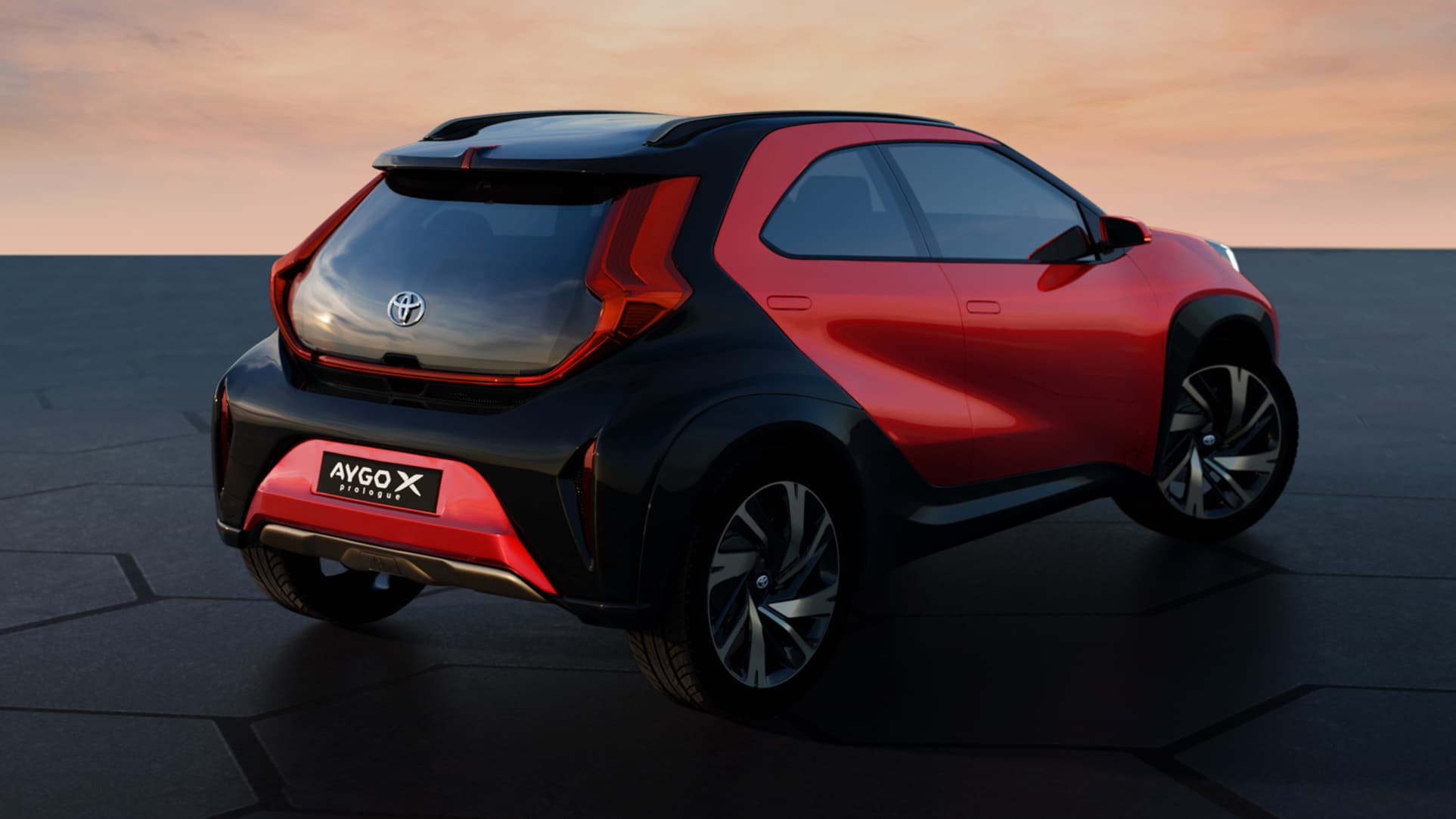 Le concept préfigure la prochaine Aygo, la petite citadine de Toyota.