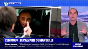 Éric Zemmour: le fiasco de son déplacement à Marseille et le majeur levé font tache