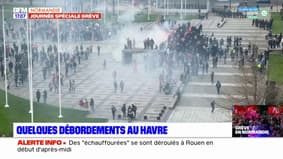 Grève du 23 mars: au Havre, quelques débordements en marge de la manifestation