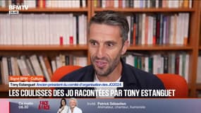 SIGNE BFM - Tony Estanguet raconte les coulisses des Jeux olympiques de Paris dans son livre "Par amour du sport"