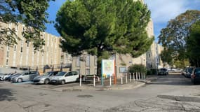 Le quartier de la Castellane à Marseille.